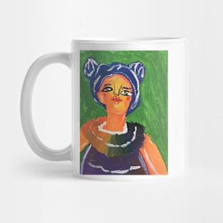 Frida Kahlo inspired Art Journal page Mug